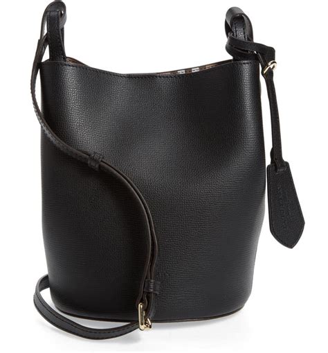 burberry lorne leather bucket bag|Burberry Lorne Leather Bucket Bag in Black .